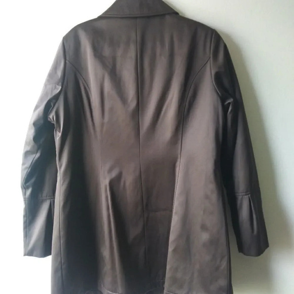 APT. 9 TRIPLE BUTTON TRENCH JACKET - BROWN - Picture 2 of 6